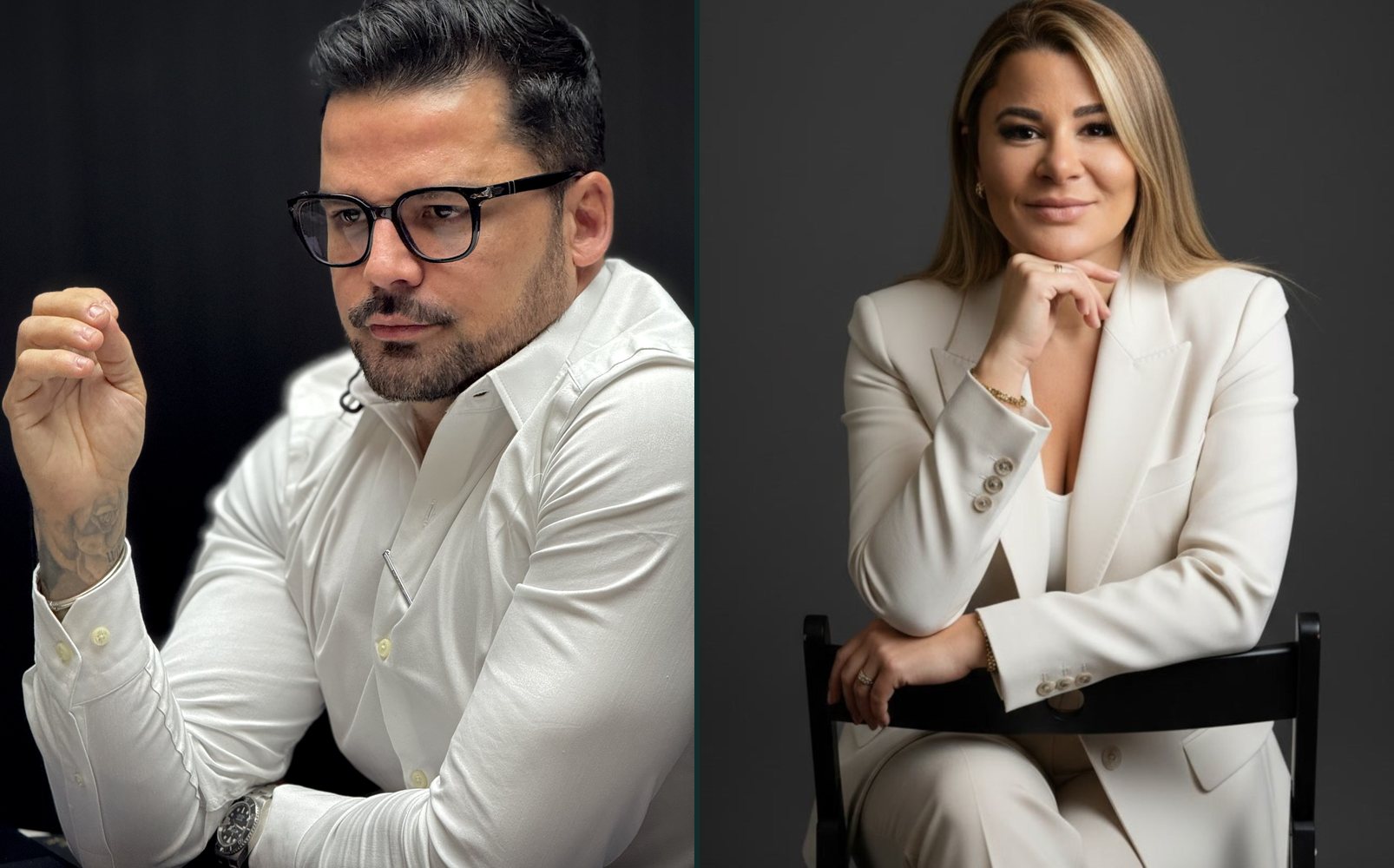 Dr. Fred Fortes and Dr. Viviane Pessoa, faculty of the VP-Eyeslift + N3F training
